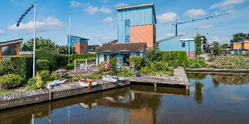 Friesland Ferienhaus am Wasser Aan het Water